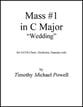 Mass No. 1 in C Major SATB Singer's Edition cover